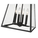Z Lite Broughton 4 Light 19" Outdoor Chain Mount Ceiling Fixture 3