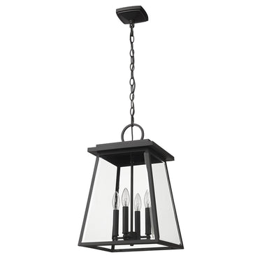 Z Lite Broughton 4 Light 19" Outdoor Chain Mount Ceiling Fixture 4