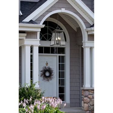 Z Lite Broughton 4 Light 19" Outdoor Chain Mount Ceiling Fixture 5