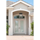 Z Lite Broughton 4 Light 19" Outdoor Chain Mount Ceiling Fixture 6