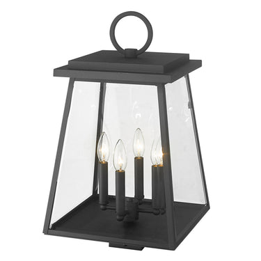 Z Lite Broughton 4 Light 21" Outdoor Post Mount Fixture 2