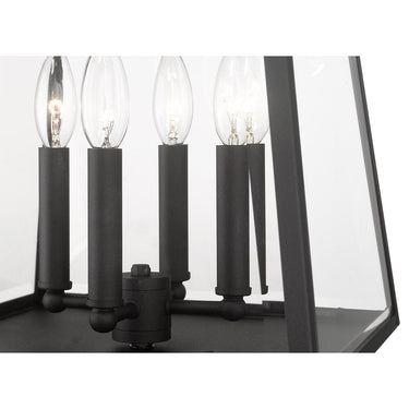 Z Lite Broughton 4 Light 21" Outdoor Post Mount Fixture 3