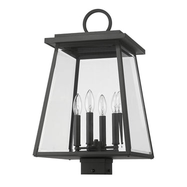 Z Lite Broughton 4 Light 21" Outdoor Post Mount Fixture 4