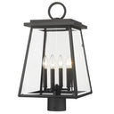 Z Lite Broughton 4 Light 22" Outdoor Post Mount Fixture 