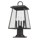 Z Lite Broughton 4 Light 24" Outdoor Pier Mounted Fixture - 521PHBR-533PM-BK 4