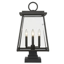 Z Lite Broughton 4 Light 24" Outdoor Pier Mounted Fixture - 521PHBS-SQPM-BK 2
