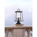 Z Lite Broughton 4 Light 24" Outdoor Pier Mounted Fixture - 521PHBS-SQPM-BK 6