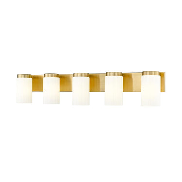 Z-Lite Burk 5 Light Vanity Wall Sconce 15