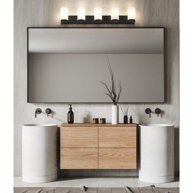 Z-Lite Burk 5 Light Vanity Wall Sconce 27