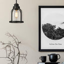Z-Lite Burren 8.75" 1 Light Pendant 27