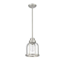 Z-Lite Burren 8.75" 1 Light Pendant 4