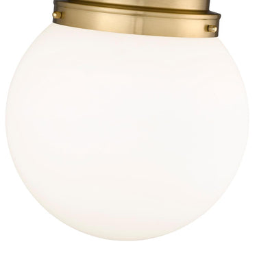 Z-Lite Calhoun 1 Light Flush Mount 3