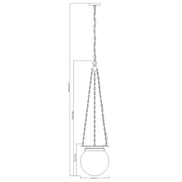 Z-Lite Calhoun 13" 1 Light Pendant 7