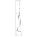 Z-Lite Calhoun 9" 1 Light Pendant 7