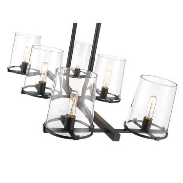 Z-Lite Callista 22" 6 Light Linear Chandelier 3