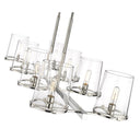 Z-Lite Callista 22" 8 Light Linear Chandelier 11