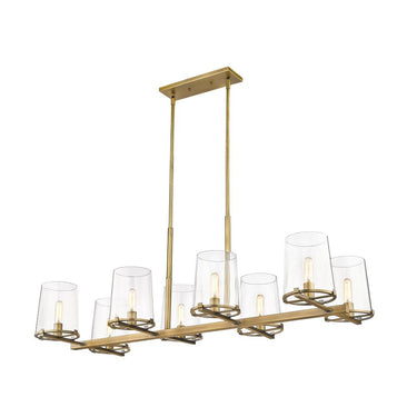 Z-Lite Callista 22" 8 Light Linear Chandelier 15
