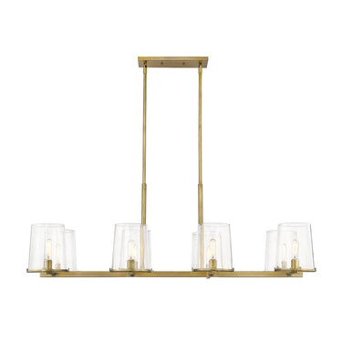 Z-Lite Callista 22" 8 Light Linear Chandelier 16