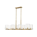 Z-Lite Callista 22" 8 Light Linear Chandelier 17