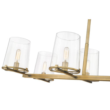 Z-Lite Callista 22" 8 Light Linear Chandelier 18