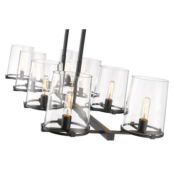 Z-Lite Callista 22" 8 Light Linear Chandelier 3