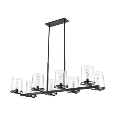 Z-Lite Callista 22" 8 Light Linear Chandelier 4