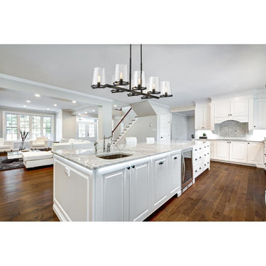 Z-Lite Callista 22" 8 Light Linear Chandelier 5