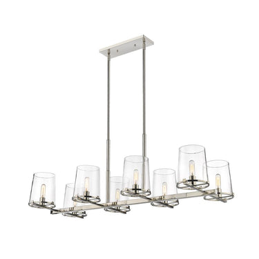 Z-Lite Callista 22" 8 Light Linear Chandelier 8