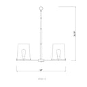 Z-Lite Callista 28" 3 Light Chandelier 7