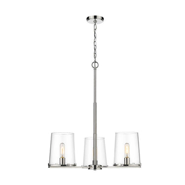 Z-Lite Callista 28" 3 Light Chandelier 9