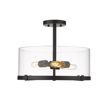 Z-Lite Callista 3 Light Semi Flush Mount 1