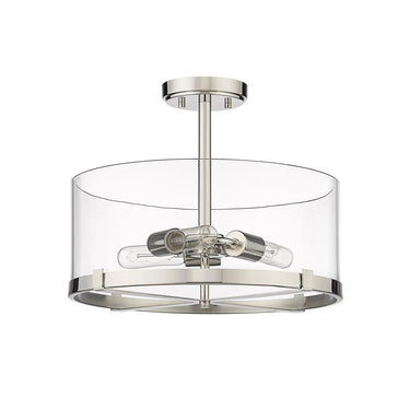 Z-Lite Callista 3 Light Semi Flush Mount 12