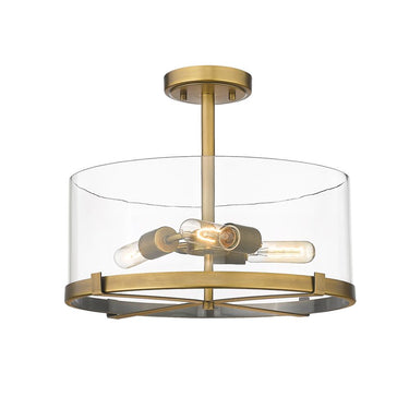 Z-Lite Callista 3 Light Semi Flush Mount 15