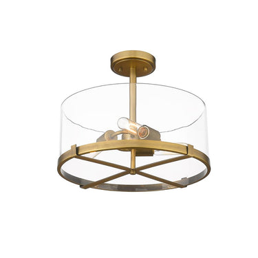 Z-Lite Callista 3 Light Semi Flush Mount 17