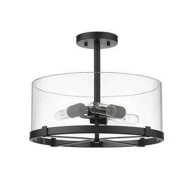 Z-Lite Callista 3 Light Semi Flush Mount 4