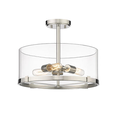Z-Lite Callista 3 Light Semi Flush Mount 8