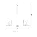 Z-Lite Callista 33" 5 Light Chandelier 7