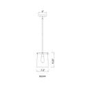 Z-Lite Callista 7.5" 1 Light Pendant 7