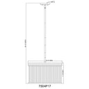 Z-Lite Carnaby 18.25" 5 Light Pendant 7