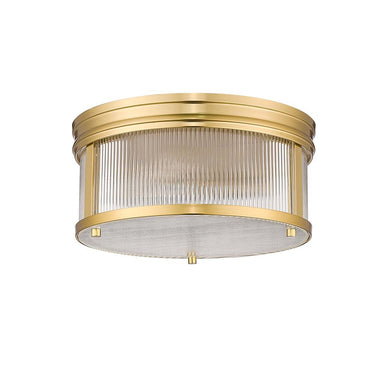 Z-Lite Carnaby 2 Light Flush Mount 12