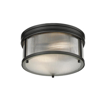 Z-Lite Carnaby 2 Light Flush Mount 2
