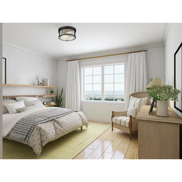 Z-Lite Carnaby 2 Light Flush Mount 5