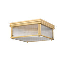 Z-Lite Carnaby 2 Light Flush Mount - 7504FS13 12