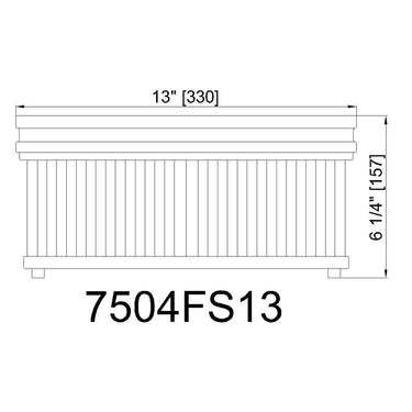 Z-Lite Carnaby 2 Light Flush Mount - 7504FS13 7