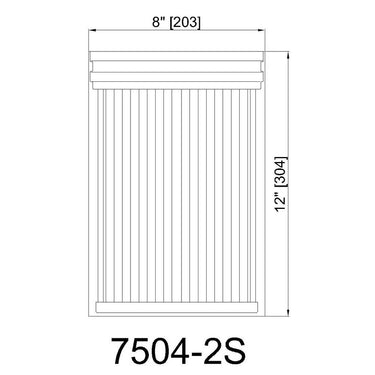 Z-Lite Carnaby 2 Light Wall Sconce 7