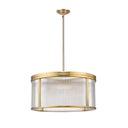 Z-Lite Carnaby 24.25" 6 Light Chandelier 12