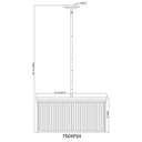Z-Lite Carnaby 24.25" 6 Light Chandelier 7