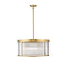 Z-Lite Carnaby 24.25" 6 Light Chandelier 8