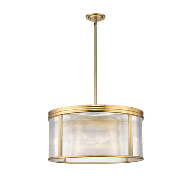 Z-Lite Carnaby 24.25" 6 Light Chandelier 9