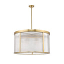 Z-Lite Carnaby 32.25" 9 Light Chandelier 12